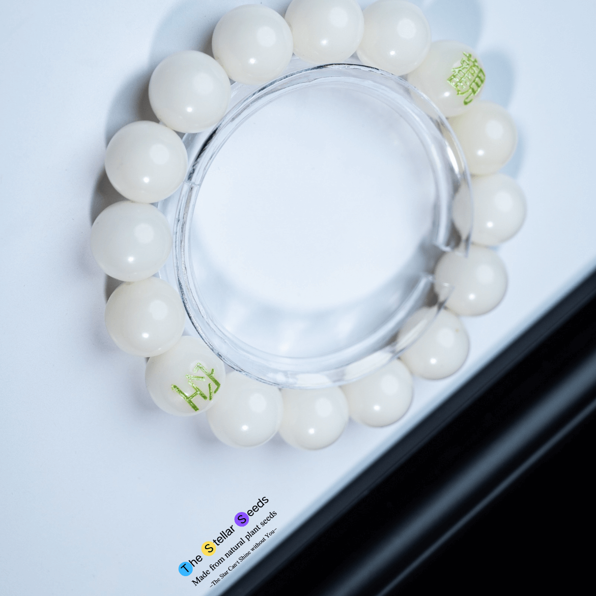 Buddhist Prayer Beads Mala – “觀空” Engraving for Meditation &Mindfulness - The Stellar Seeds