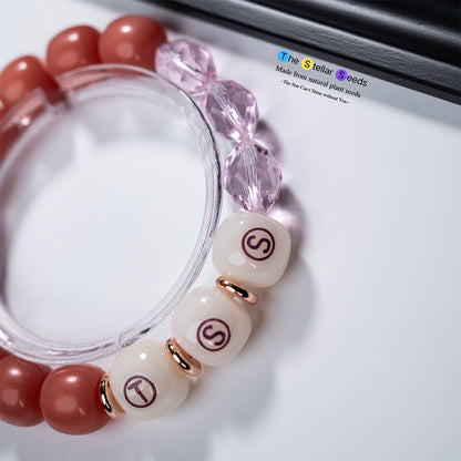 Crystal Colored Glaze Bodhi Bracelet-Purify Your Mind - The Stellar Seeds