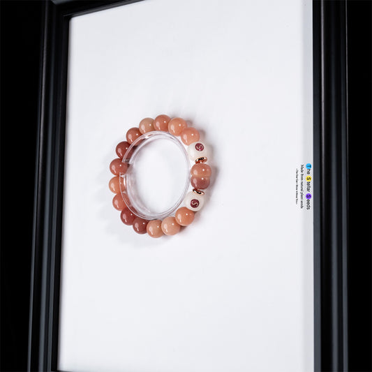 Brown Bodhi Beads Mala Bracelet with Sleep Bead - The Stellar Seeds