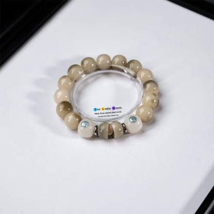 Green Bodhi Mala Beads Bracelet for Calm Sleep - The Stellar Seeds