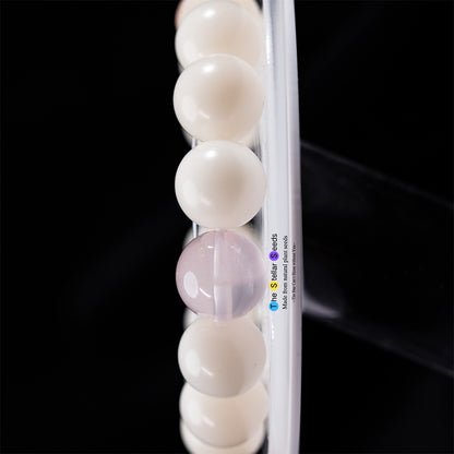 Pink Crystal Bodhi Beans Bracelet-The Guardian Of Love And Soul - The Stellar Seeds